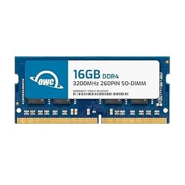 OWC 16GB DDR4 3200MHz PC4-25600 CL22 1.2V 260pin Laptop SODIMM Memory RAM Compatível com HP ProBook 445 G9 450 G8 450 G9 455 G7 455 G8