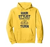Friseur macht Köpfe drehen Salon Haarschnitt Friseur Pullover Hoodie