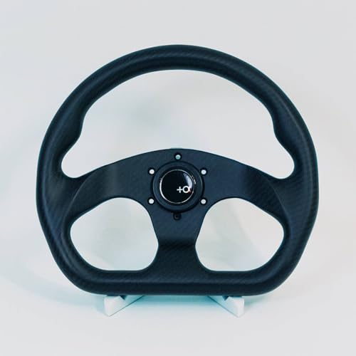 Plus Alpha Designs D�^�C�v �}�b�g�J�[�{�� �X�e�A�����O�z�C�[��, 320mm, 70mm PCD, �}�b�g�u���b�N