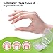 BEZOX Ingrown Toenail Corrector Set - 40 Pcs Pain-Free Toenails Straightener Strips with Toe Nail Lifter - Easy Use Ingrown Toenail Tools Kit
