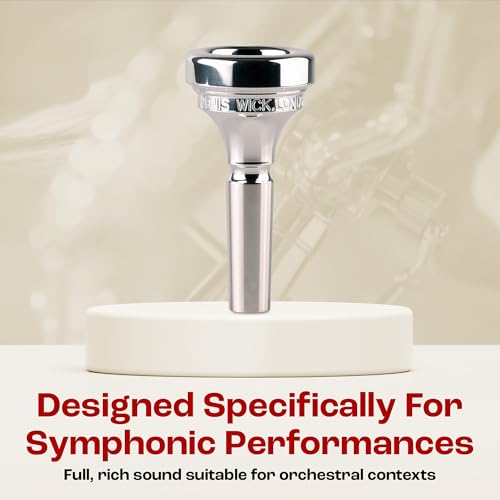 Denis Wick DW5880-12CS Silver-Plated Medium Trombone Mouthpiece thumb #5