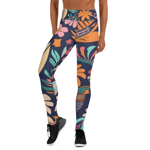 Leggings de yoga flexible taille haute anti-glisse pour éliminer les frottements