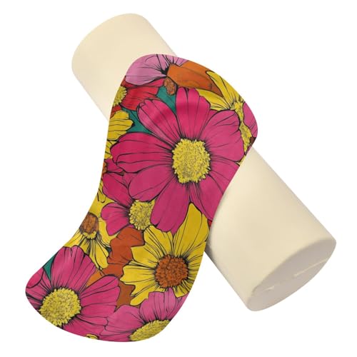 Almohada cilíndrica espuma viscoelástica talla única miniatura 2