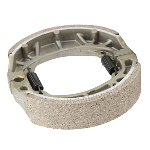 Aramox Trommelbremsbacke Hinten 105mm für GY6 50ccm Roller Moped ATV (Ersatz für 139QMB) - Hinterrad Bremsschuh aus hochfestem Faserstoff