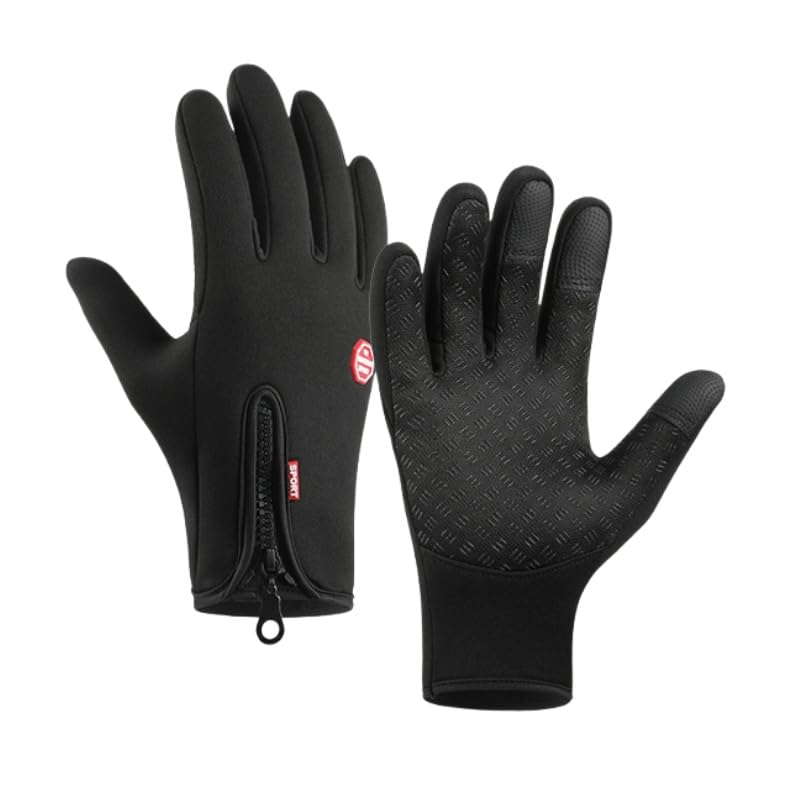 Winter Gloves Lightweight Touchscreen Thermal Non Slip Cycling Driving Running Gloves Waterproof