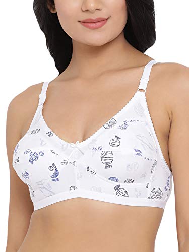 Image of Clovia Women's Pack of 6 Cotton Non-Wired Non Padded Double Layered Bra- (Colors and Prints May Vary)