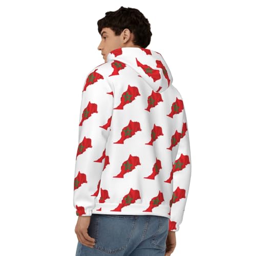 Sweat Maroc homme avec fermeture éclair pour un confort ajustable