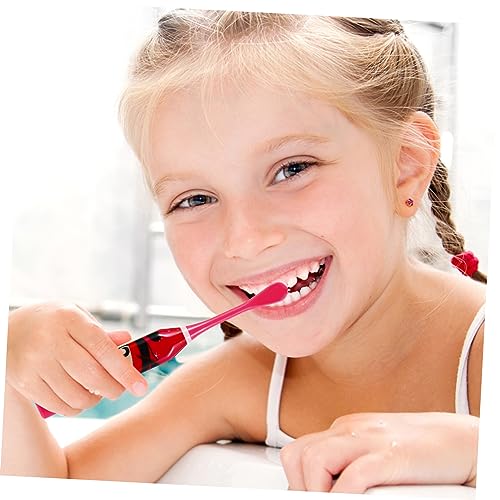 SOIMISS Elektrische Schallzahnbürste Für Junge Mädchen Akustische Vibrationstechnologie Tragbare Mini-zahnbürste Cartoon-muster Klares Und Sicheres Design – Bild 8