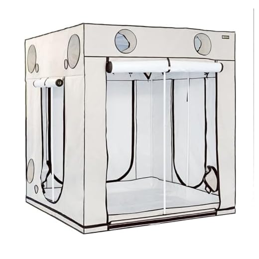 Weedness HOMEbox Ambient 200x200x220 cm - Zuchtzelt Growschrank Growzelt Zuchtbox Gewächszelt Homebox Lichtdicht Anbau Grow Indoor