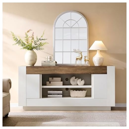 OKD Modern 70" TV Stand for Large TVs