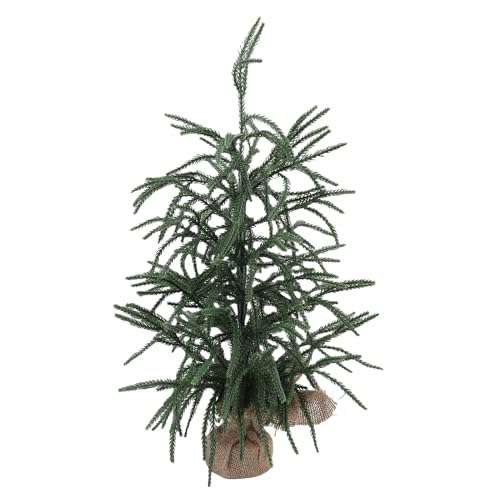 Árbol de Navidad artificial pequeño para decorar centros de mesa en salones 3