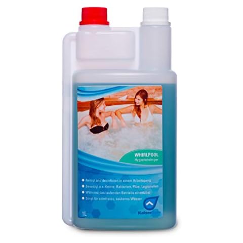 KaiserRein 1 L Whirlpool Desinfektionsmittel für die zuverlässige Wasserpflege I Whirlpool Reiniger Desinfektion I Whirlpoolreiniger, Poolreiniger Cover