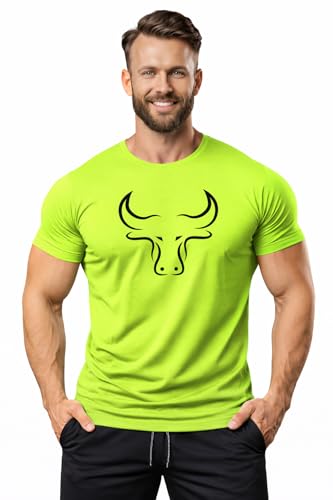 Image of 3Colours RGB Active Fit T-Shirt - Lightweight Polyester Sportswear-Bull