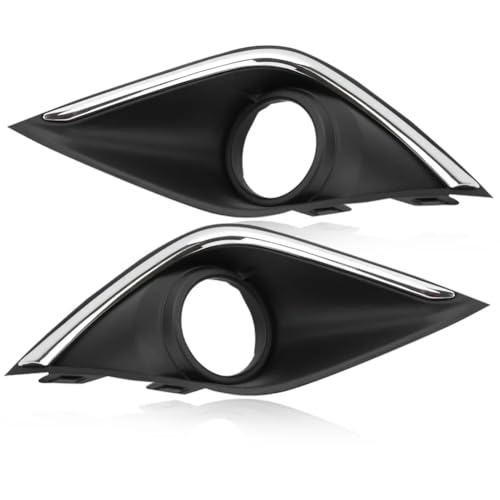Cache-feux antibrouillard noir chromé 6400G482 pour Outlander 16-19 - 6
