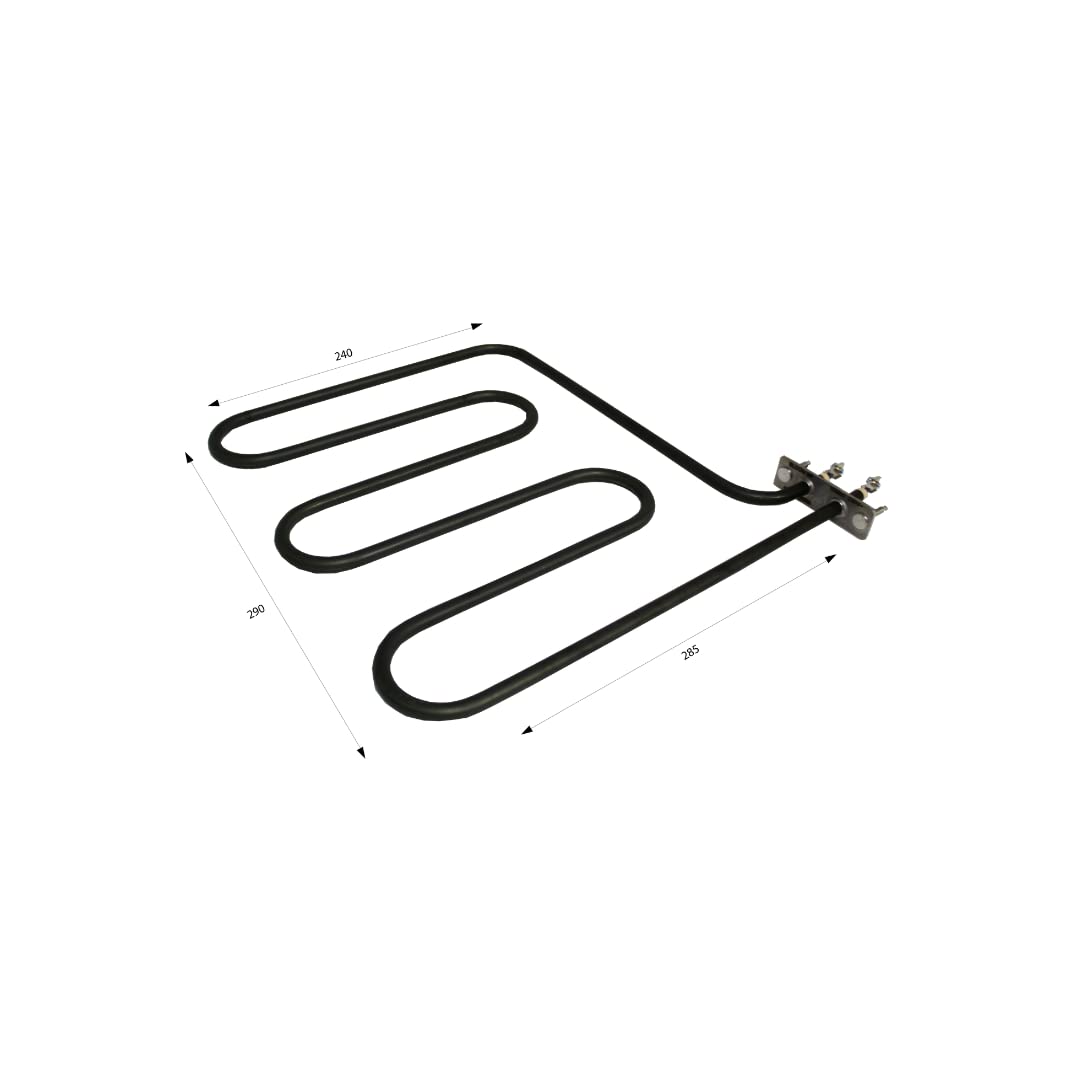Resistencia para sauna 1 KW 230V 290x240x285mm | Elemento para estufas de sauna | Utilizada para generar calor en saunas domésticas o comerciales