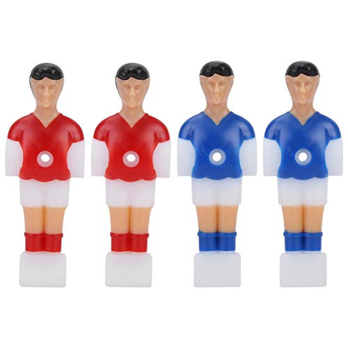 VGEBY 4 Piezas de fútbol de Mesa, Jugador de fútbol, Jugador de futbolín, Mini muñeca humanoide, Accesorio de máquina de fútbol de Mesa, Juguete Divertido, Regalo para niños