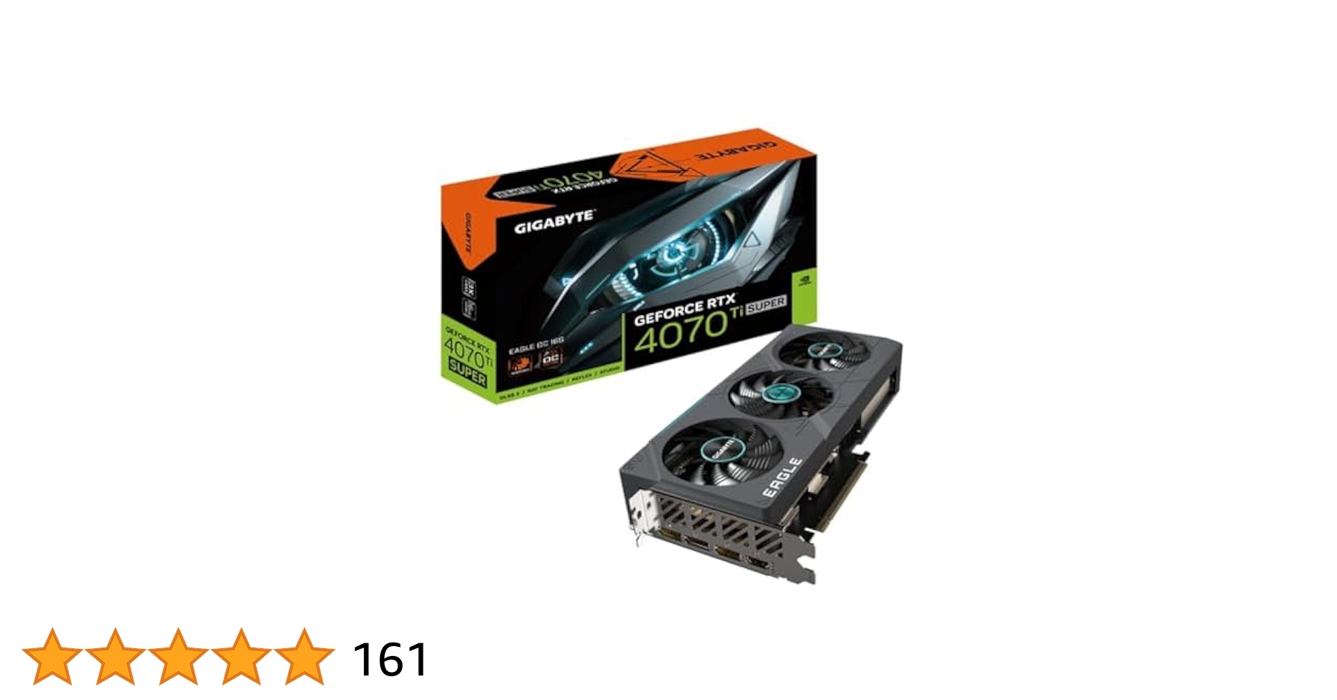 Amazon | GIGABYTE GeForce RTX 4070 Ti Super Eagle OC 16G