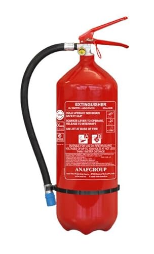 EXTINCTEUR 6 litres + ADDITIFS Mousse NF avec Support Fire Shop