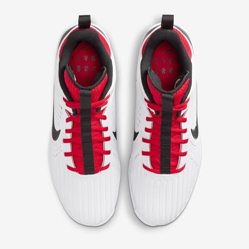 Nike Alpha Menace Strong Men's Football Cleats (II5139-010, Black/Metallic Silver/White)4