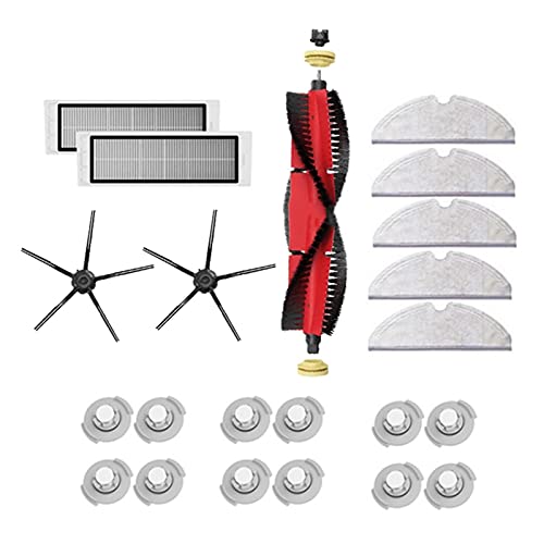 22 Pack Replacement Parts Kit Fit For Xiaomi Fit For Mijia fit for Roborock S5 S5 MAX S6 S60 S65 S50 S55 E25 E35 Filter Mop Ing Brush Vacuum cleaner parts