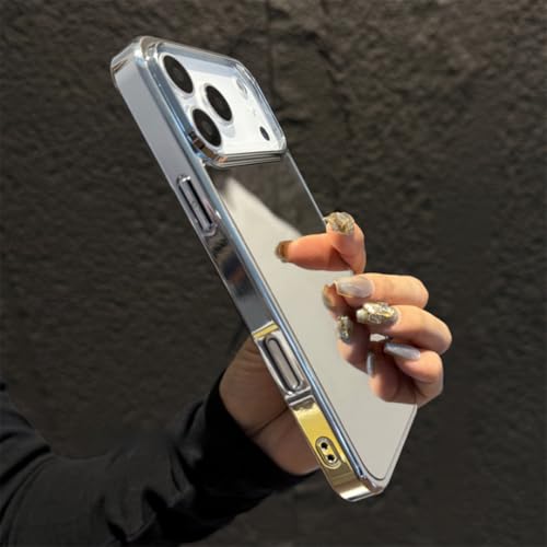 Coque miroir iPhone 16 Pro Max antichoc évite les bris de vitre - 4