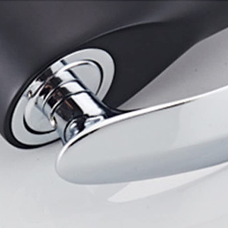 Mitigeur de lavabo en laiton argento, la robinetterie d'exception pour salle de bain