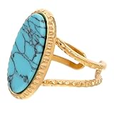 Expression de la personnalité : ces bagues rétro se démarquent des modèles produits en masse, offrant une bague de fiançailles turquoise qui vous permet d'exprimer avec votre personnalité et votre sens de la mode. bague turquoise western, bagues vintage