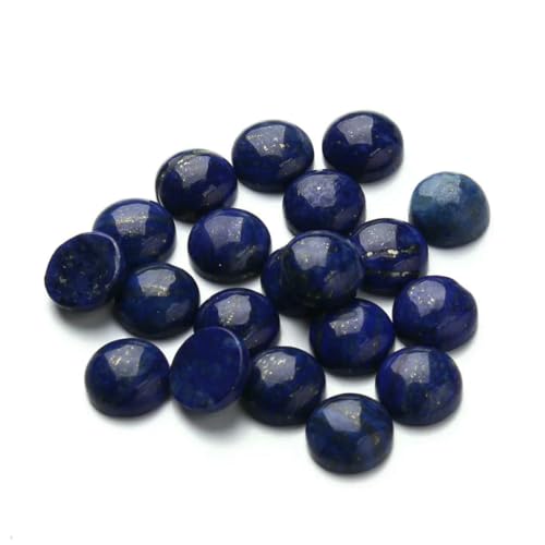Cabujones de ónix redondos de 20 mm planos para evitar fallos de engaste en joyas 5