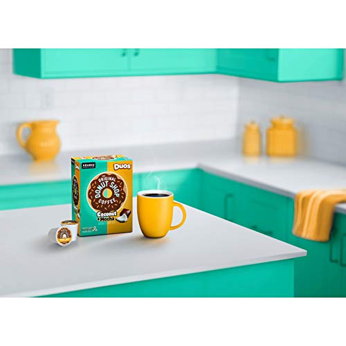 The Original Donut Shop Coconut Mocha, Single-Serve Keurig K-Cup Pods, Flavored Medium Roast Coffee, 72 Count