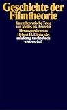 Geschichte der Filmtheorie: Kunsttheoretische Texte von Méliès bis Arnheim (suhrkamp taschenbuch wissenschaft)
