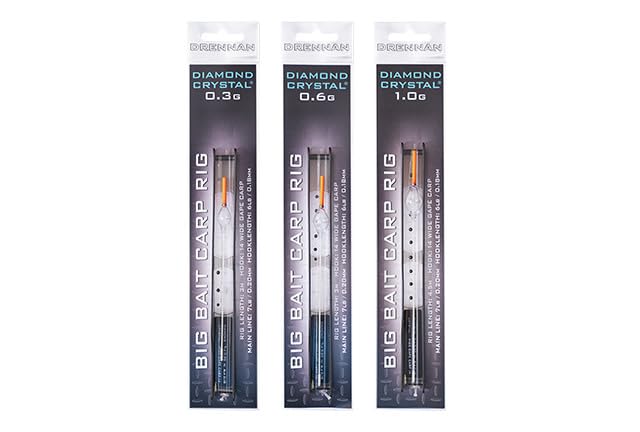 Drennan Diamond Crystal Big Bait Carp Rigs (0.6g)