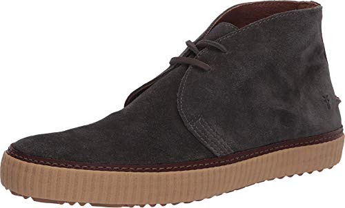 Frye Emory Chukka Grey Washed Waxed Suede 8.5 D (M)