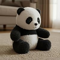 Pandy,The Pandy - Emotional Healing on Demand, Realistic Panda Plush for Emotional Support, Mimics Natural Movements for Realistic Comfort, Plush with Ultra-Soft Fur
