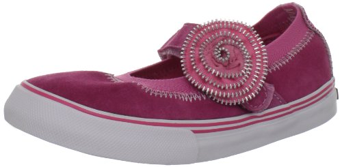 Morgan & Milo Dani Zipper Floral Mary Jane Sneaker (Infant/Toddler/Little Kid)