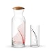 Produktbild Set Karaffe, Welle 8-18h, rot, Glas 1l, Birnbaum+ Glas|