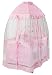 Big Oshi Portable Playard with Mosquito Mesh Net Travel Ready with Carrycase Bag - Pink