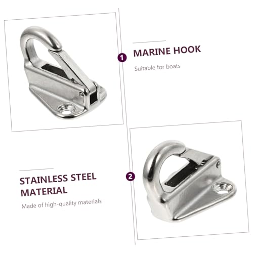 Croquets de garde-boue en acier inoxydable HANABASS pour accostage sûr