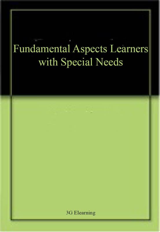 Buy Fundamental Aspects Learners with Special Needs โ BookShops.in