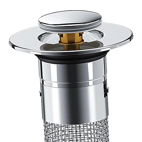 Tapón colador para desagüe de fregadero y baño miniatura 3