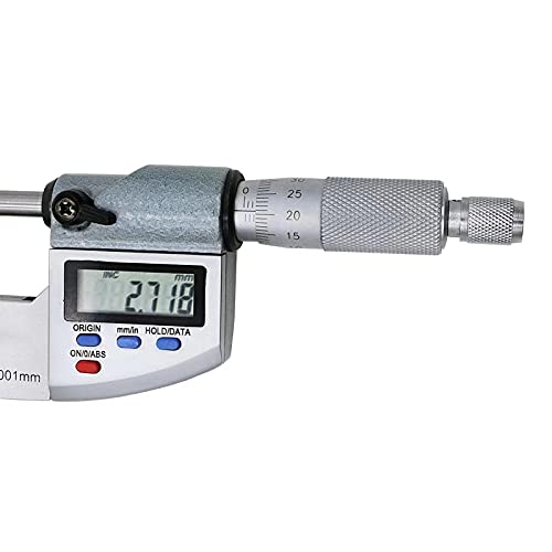 Micrómetro electrónico IP65 25-50 mm con pantalla LCD miniatura 4