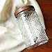Adodeen 32oz Vintage Glass Jars With Lids, Airtight Food Storage Containers, Kitchen Canisters For Sugar, Coffee, Tea, Spice, Flour, Candy Cookie, Pasta, Cereal, Cute Decorative Jars
