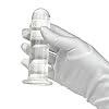 Roluck Glas Dildo Butt Analplugs Sexspielzeuge Analkugeln G-Punkt Stimulator Erwachsene Analspielzeuge Dildo Penis für Frauen Männer (L) #3