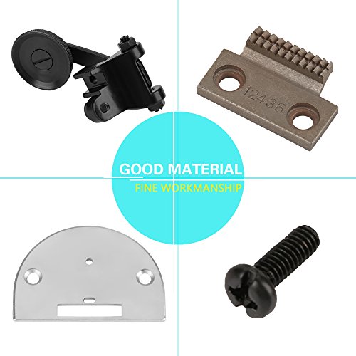 Roller Foot Plate Feed Piezas para Máquina de Coser miniatura 5