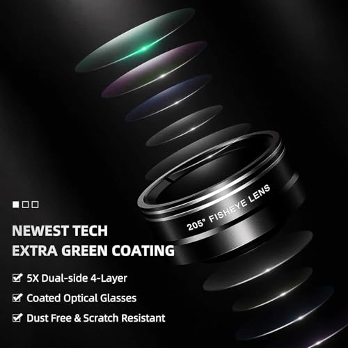 COSULAN Phone Camera Lens Kit Upgraded Version — Includes