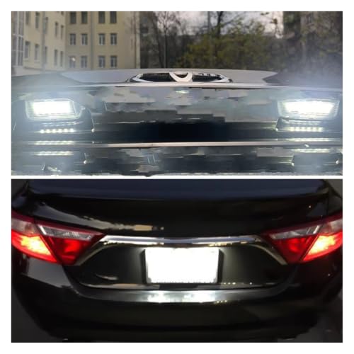 Luz de matrícula para Toyota Avalon 2013-2015 bombilla trasera de coche recambio exacto de iluminación 4