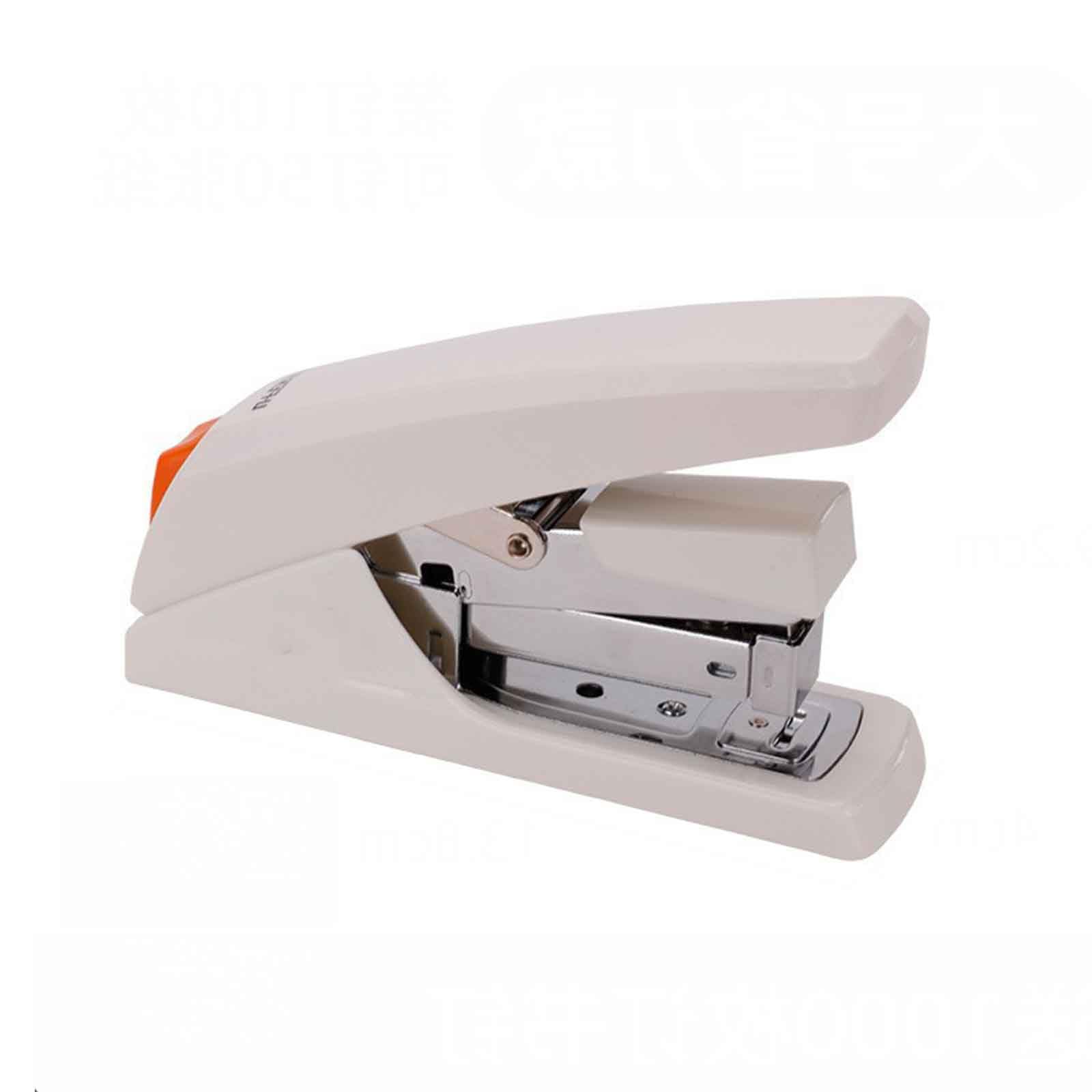 Tacker Büro Klammerloser Heftgerät 50 Blatt Klein Heftklammerentferner Für 24/6, 26/6, 24/8 Heftklammern Handbuch Für Studierende 50 Seiten Dicke Schicht Geschenk (White,13.8x4x9.2cm)