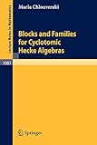  Blocks and Families for Cyclotomic Hecke Algebras (Lecture Notes in Mathematics, Band 1981)