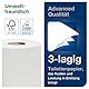 Tork 110782 extra weiches Kleinrollen Toilettenpapier in Advanced Qualität für Tork T4 Toilettenpapier Kleinrollensysteme / 3-lagiges WC-Papier extra weich und reißfest, 30er Pack (30 x 250 Blatt)