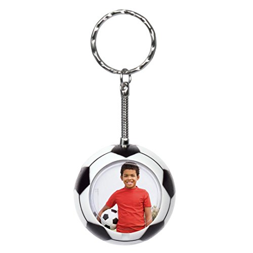Neil Enterprises Inc. Soccer Ball Photo Keychain - Pack of 48
