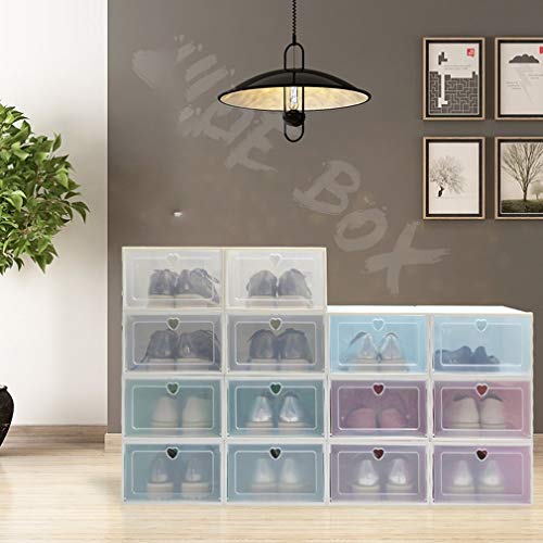 Boîte à chaussures transparente pour optimiser le dressing et valoriser vos paires